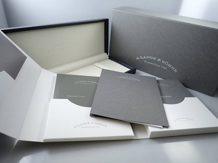 A.ランゲ＆ゾーネ サクソニア フラッハ Ref.201.033 シルバー文字盤 中古 3RK4P3HS