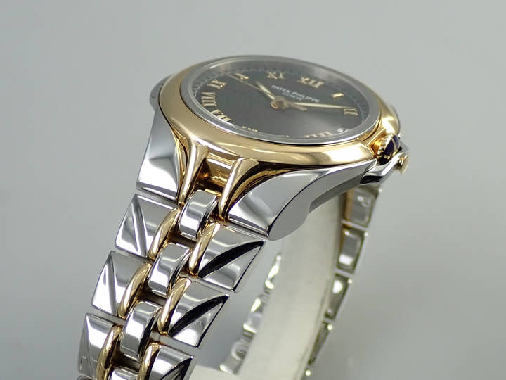パテックフィリップ スカルプチャー Ref.5091/1JA-001 イエローゴールド ブラック文字盤