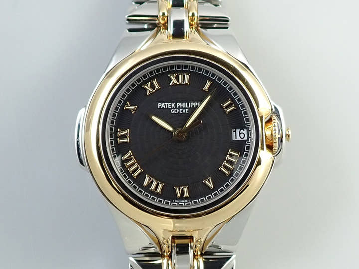 パテックフィリップ スカルプチャー Ref.5091/1JA-001 イエローゴールド ブラック文字盤