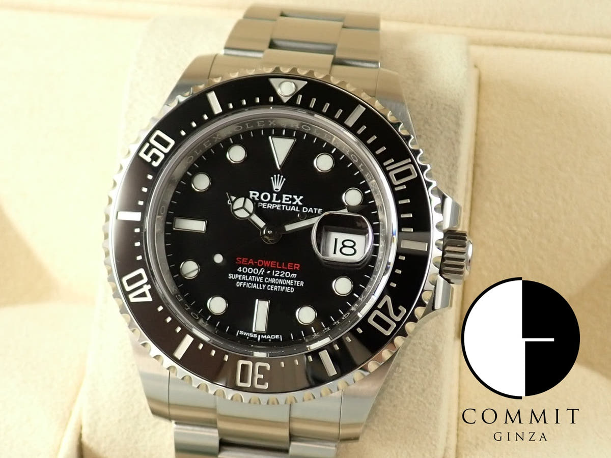 ロレックス シードゥエラー Ref.126600 ブラック文字盤 中古 sea-dweller-113