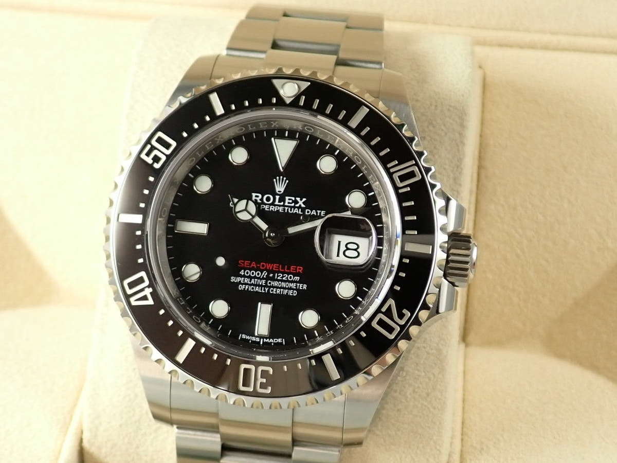 ロレックス シードゥエラー Ref.126600 ブラック文字盤 中古 sea-dweller-113