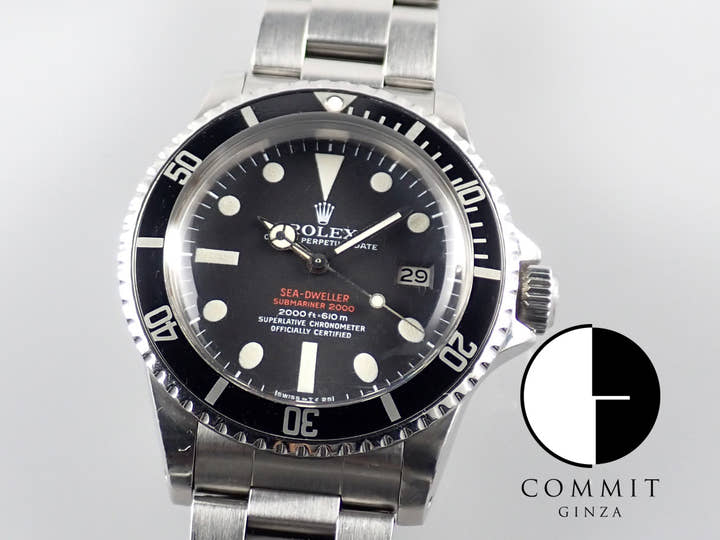 ロレックス シードゥエラー Ref.1665 ブラック文字盤 中古 sea-dweller-116