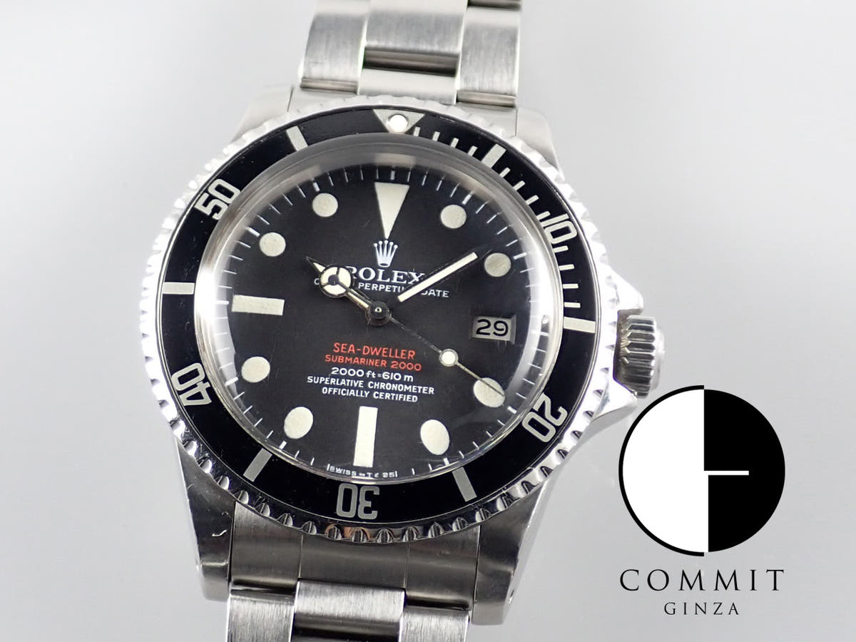 ロレックス シードゥエラー Ref.1665 ブラック文字盤 中古 sea-dweller-116