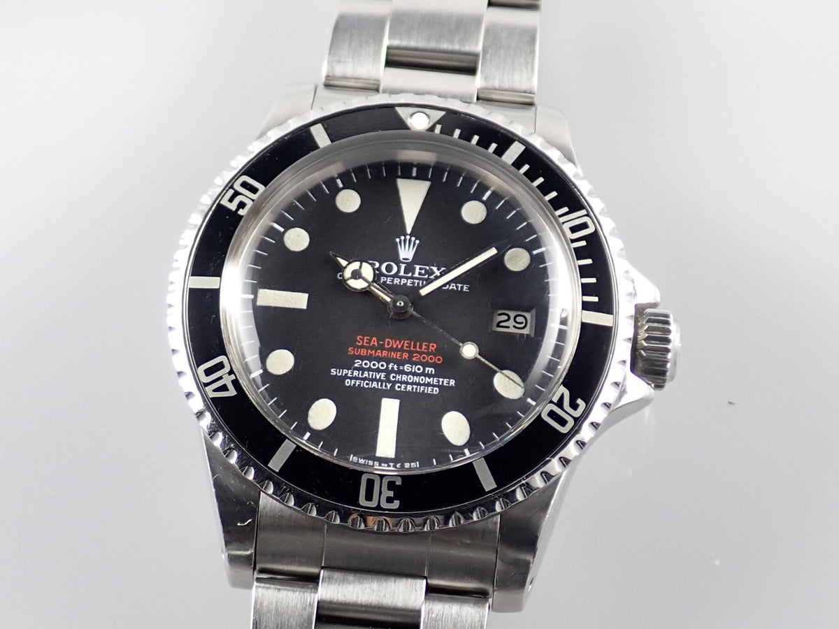 ロレックス シードゥエラー Ref.1665 ブラック文字盤 中古 sea-dweller-116