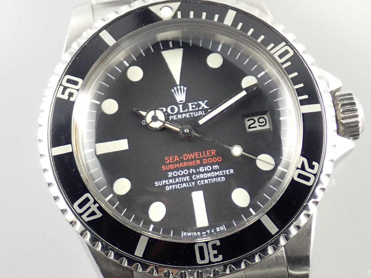 ロレックス シードゥエラー Ref.1665 ブラック文字盤 中古 sea-dweller-116