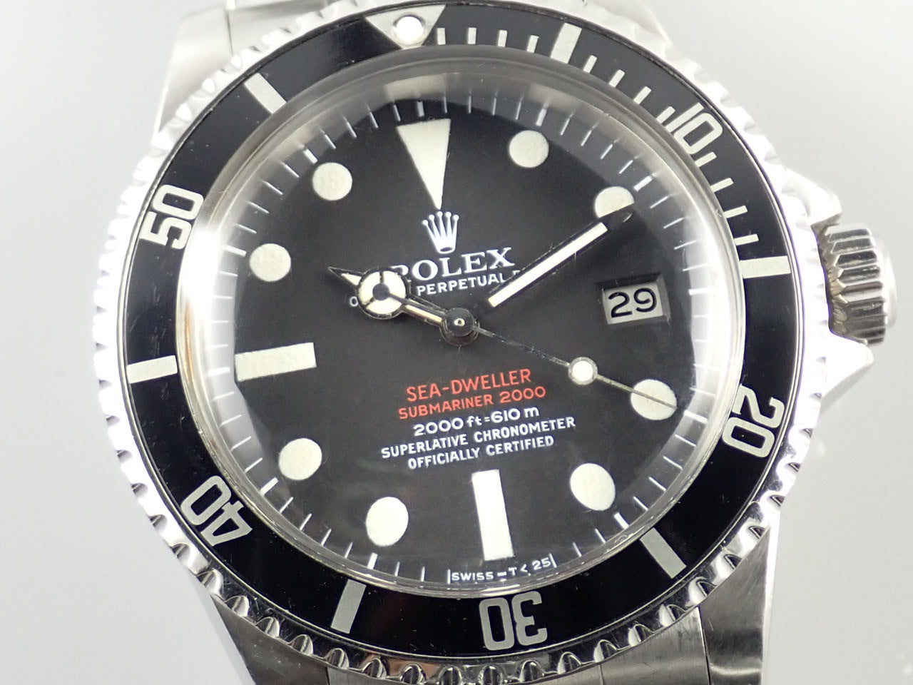 Rolex Red Sea-Dweller MK3 Dial