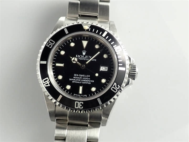 ロレックス シードゥエラー トリプルシックス Ref.16660 ステンレススチール ブラック文字盤
