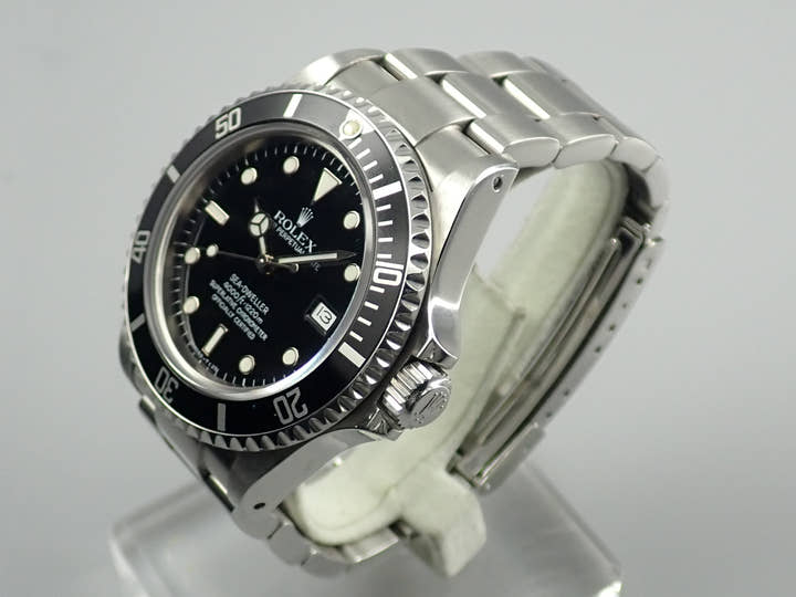 ロレックス シードゥエラー トリプルシックス Ref.16660 ステンレススチール ブラック文字盤