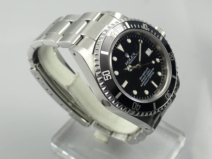 ロレックス シードゥエラー トリプルシックス Ref.16660 ステンレススチール ブラック文字盤