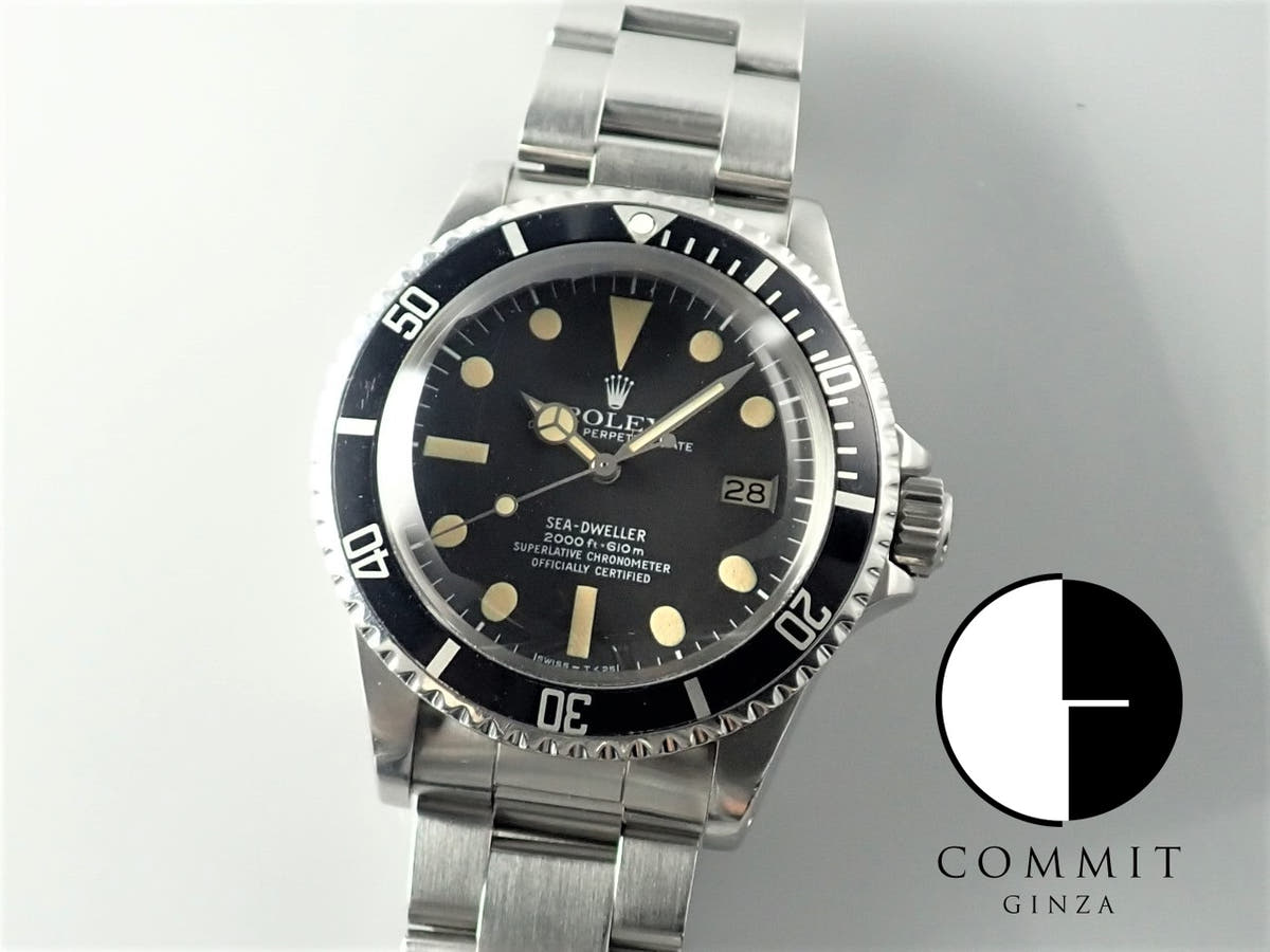 ロレックス シードゥエラー Ref.1665 ブラック文字盤 中古 sea-dweller-120