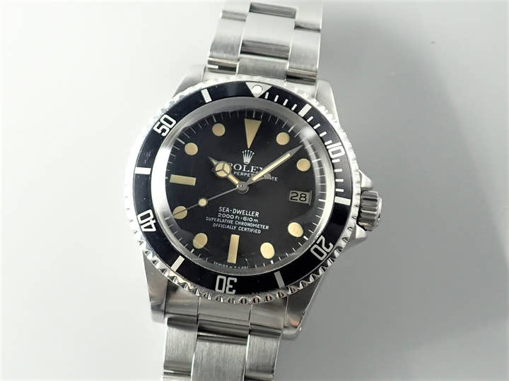 ロレックス シードゥエラー Ref.1665 ブラック文字盤 中古 sea-dweller-120