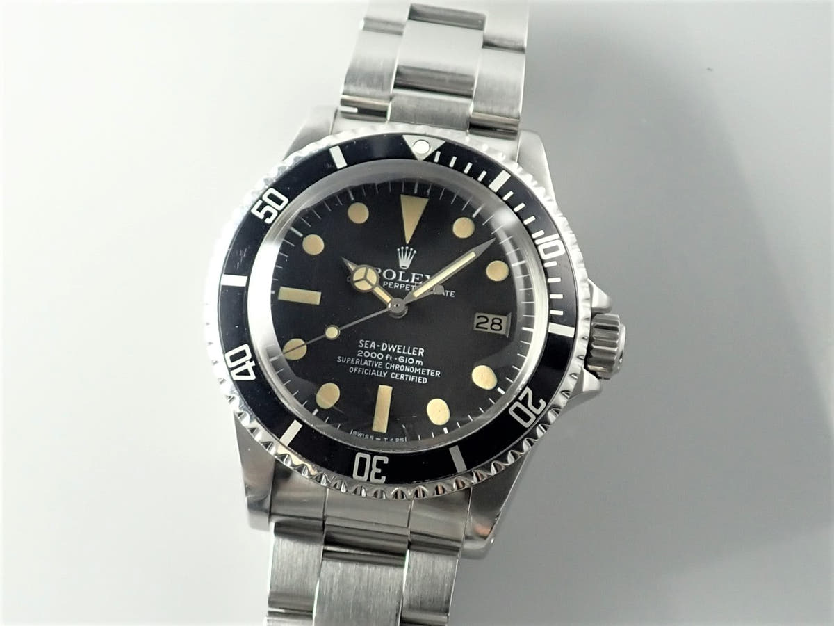 ロレックス シードゥエラー Ref.1665 ブラック文字盤 中古 sea-dweller-120