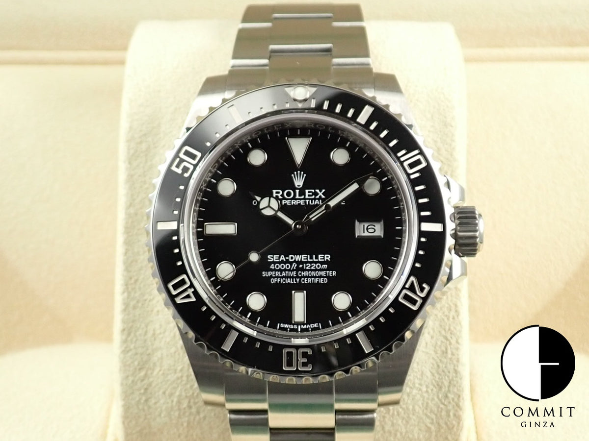 ロレックス シードゥエラー 4000 Ref.116600 ブラック文字盤 美品 63C1R379