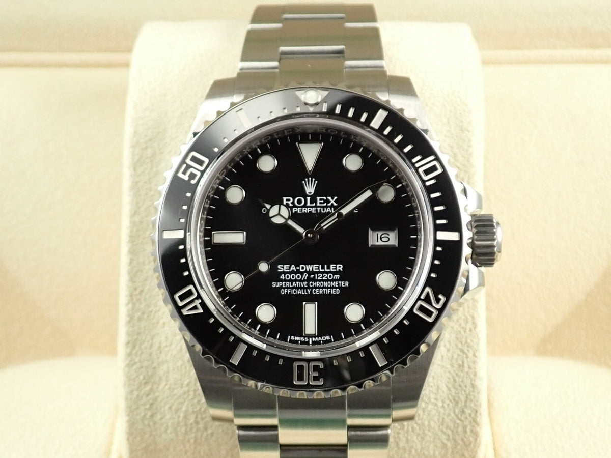 ロレックス シードゥエラー 4000 Ref.116600 ブラック文字盤 美品 63C1R379