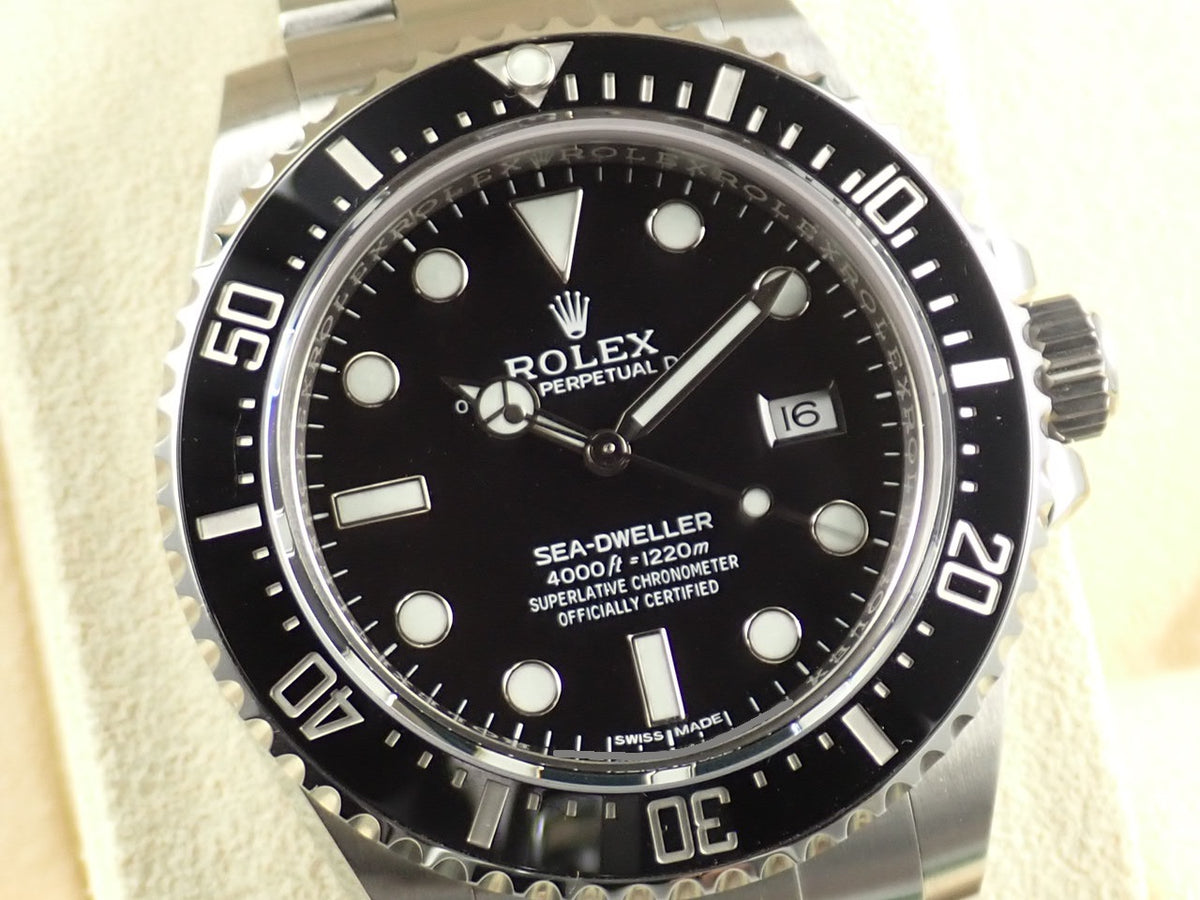 ロレックス シードゥエラー 4000 Ref.116600 ブラック文字盤 美品 63C1R379