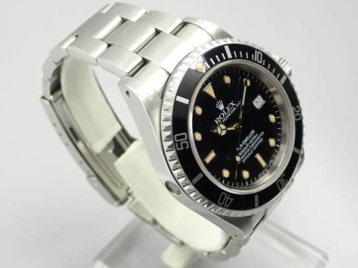 ロレックス シードゥエラー Ref.16600 ステンレススチール ブラック文字盤