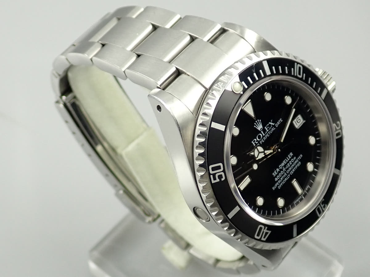 ロレックス シードゥエラー Ref.16600 ブラック文字盤 中古 5ZK10VW7