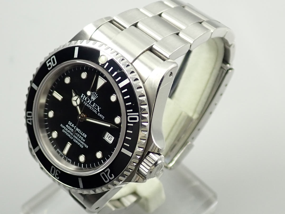 ロレックス シードゥエラー Ref.16600 ブラック文字盤 中古 5ZK10VW7
