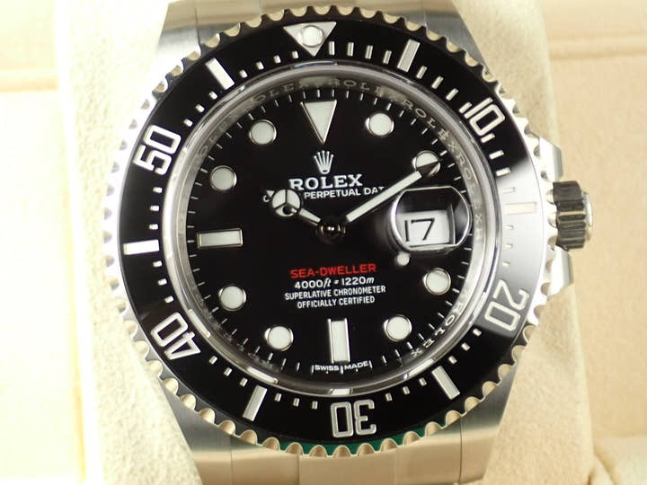 ロレックス シードゥエラー Ref.126600 ステンレススチール ブラック文字盤