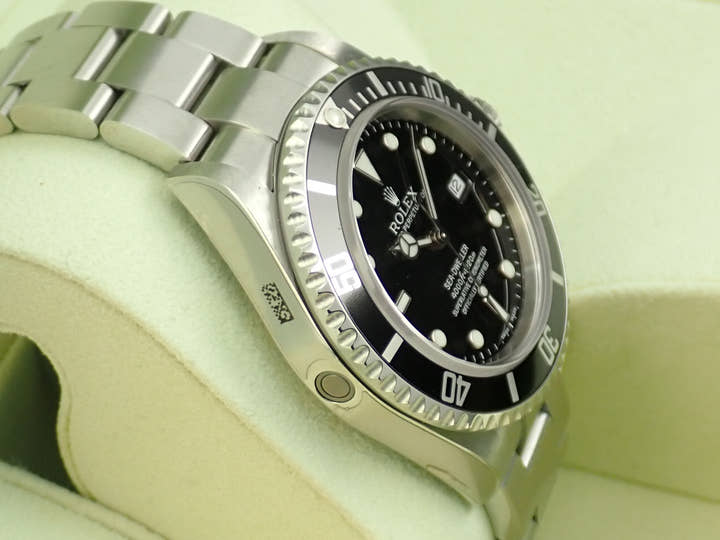ロレックス シードゥエラー Ref.16600 ステンレススチール ブラック文字盤