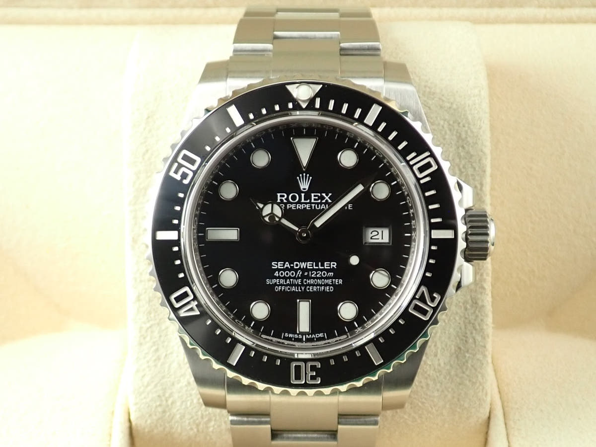 ロレックス シードゥエラー 4000 Ref.116600 ブラック文字盤 美品 M8098R9A