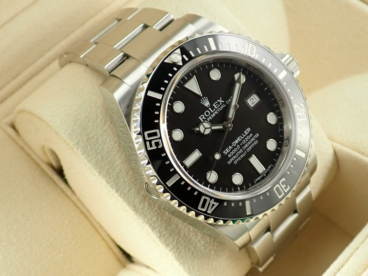 ロレックス シードゥエラー 4000 Ref.116600 ブラック文字盤 美品 M8098R9A