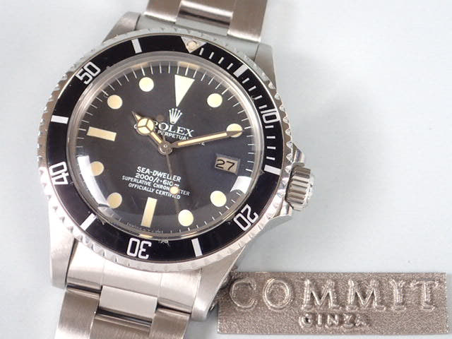 ロレックス シードゥエラー Ref.1665 ブラック文字盤 中古 sea-dweller-18