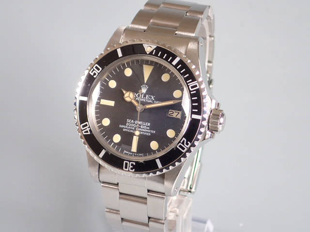 ロレックス シードゥエラー Ref.1665 ブラック文字盤 中古 sea-dweller-18