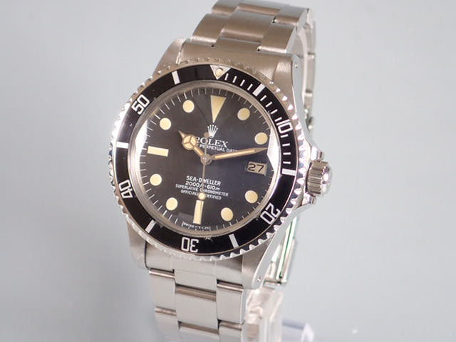 ロレックス シードゥエラー Ref.1665 ブラック文字盤 中古 sea-dweller-18