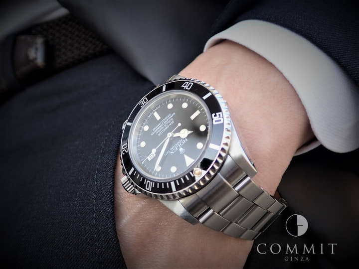 ロレックス シードゥエラー トリプルシックス Ref.16660 ステンレススチール ブラック文字盤