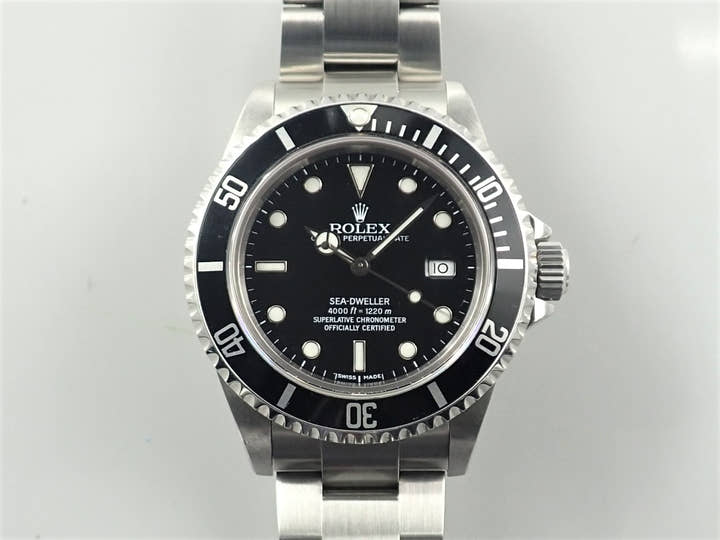 ロレックス シードゥエラー Ref.16600 ステンレススチール ブラック文字盤