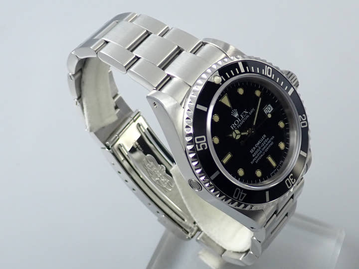 ロレックス シードゥエラー Ref.16600 ステンレススチール ブラック文字盤