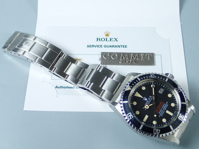 Rolex Sea-Dweller Ref.1665 Black Dial Used sea-dweller-22