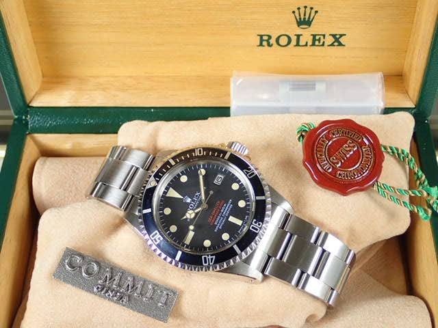ロレックス シードゥエラー Ref.1665 ブラック文字盤 中古 sea-dweller-22