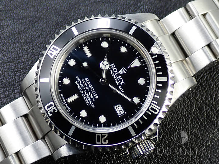ロレックス シードゥエラー Ref.16600 ステンレススチール ブラック文字盤