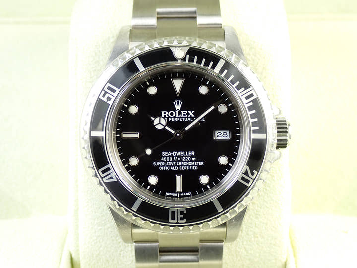 ロレックス シードゥエラー Ref.16600 ステンレススチール ブラック文字盤