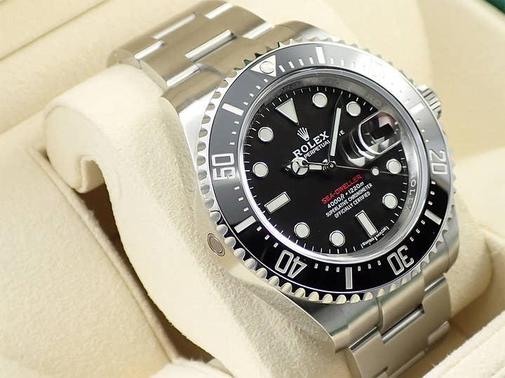 Rolex Sea-Dweller Ref. 126600 Stainless Steel Black Dial