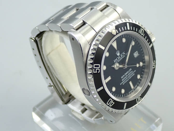 ロレックス シードゥエラー Ref.16600 ステンレススチール ブラック文字盤