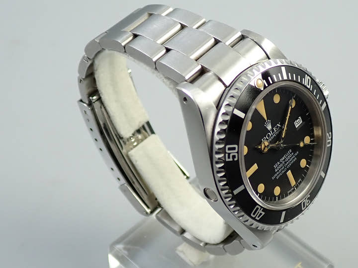 ロレックス シードゥエラー トリプルシックス Ref.16660 ステンレススチール ブラック文字盤