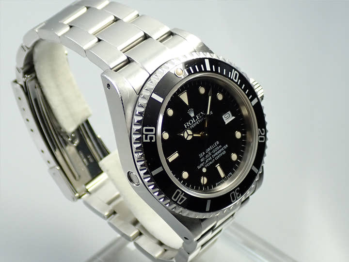 ロレックス シードゥエラー トリプルシックス Ref.16660 ステンレススチール ブラック文字盤