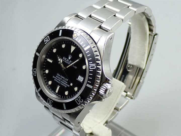 ロレックス シードゥエラー トリプルシックス Ref.16660 ステンレススチール ブラック文字盤