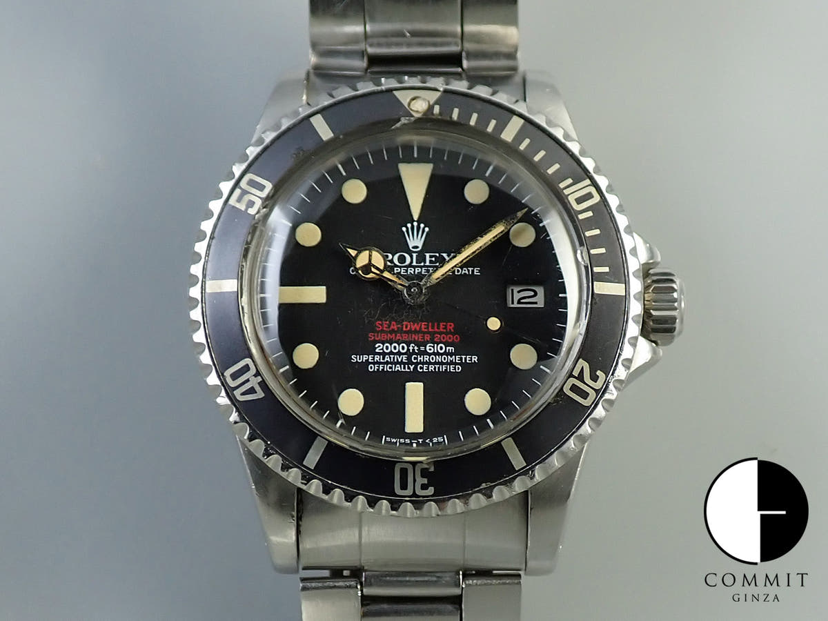 ロレックス シードゥエラー Ref.1665 ブラック文字盤 中古 61JYLS98