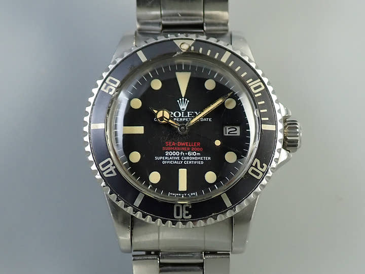 ロレックス シードゥエラー Ref.1665 ステンレススチール ブラック文字盤