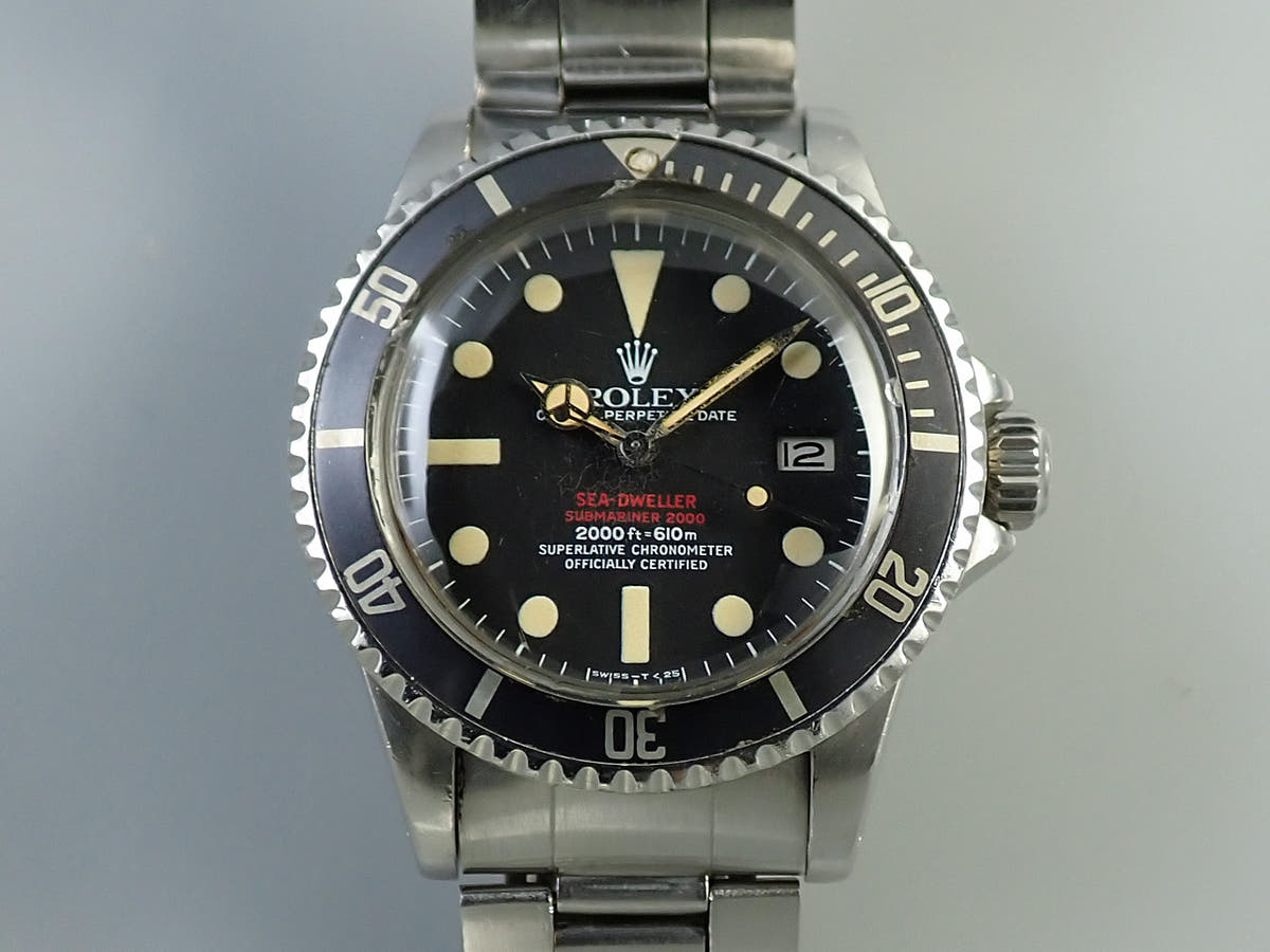 ロレックス シードゥエラー Ref.1665 ブラック文字盤 中古 61JYLS98