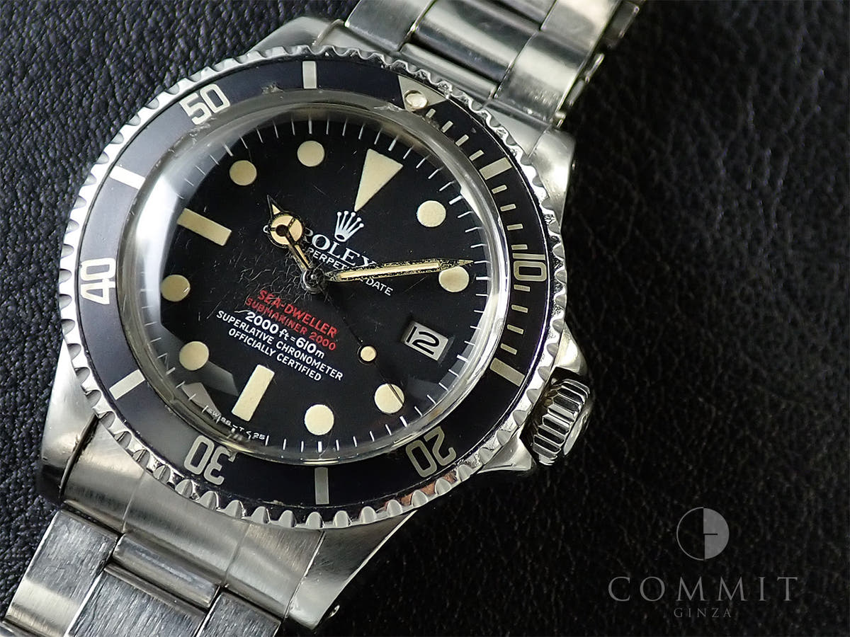 ロレックス シードゥエラー Ref.1665 ブラック文字盤 中古 61JYLS98