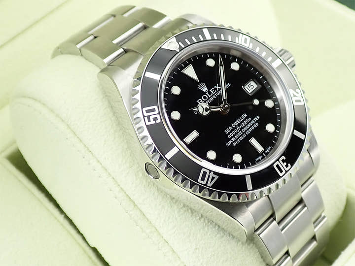 ロレックス シードゥエラー Ref.16600 ステンレススチール ブラック文字盤