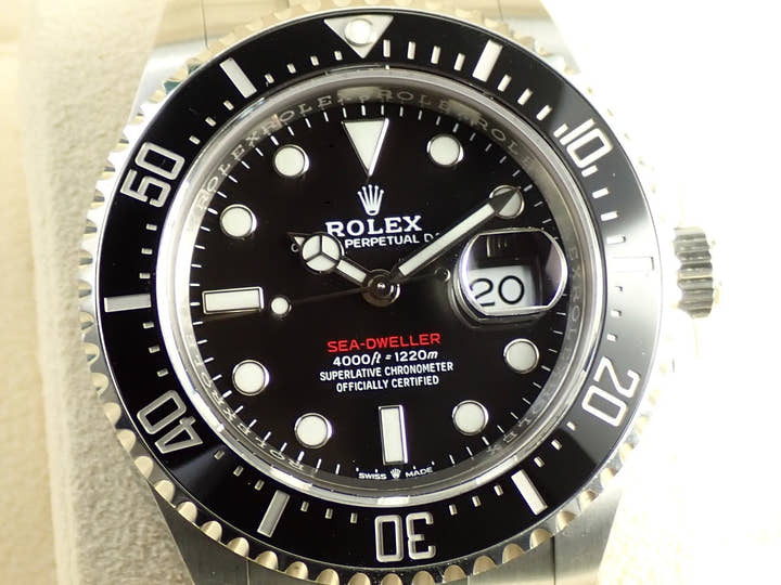 Rolex Sea-Dweller Ref. 126600 Stainless Steel Black Dial
