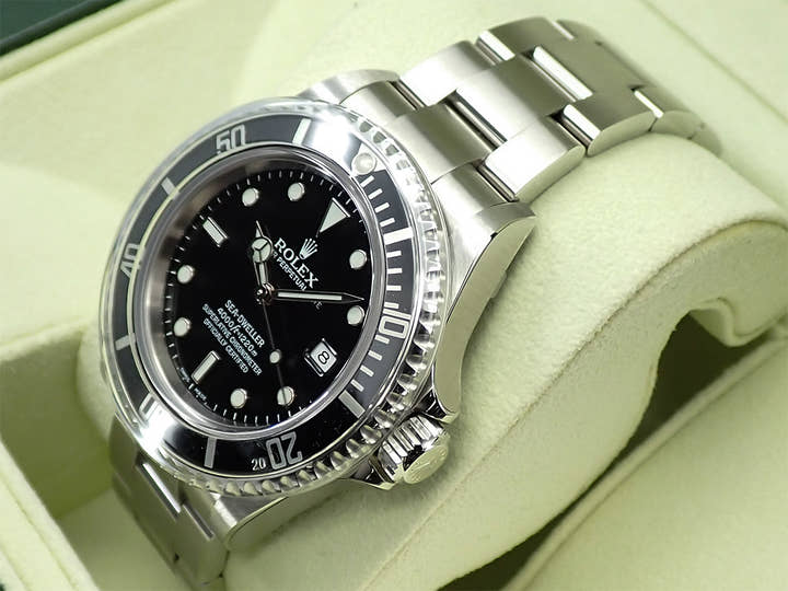 ロレックス シードゥエラー Ref.16600 ステンレススチール ブラック文字盤