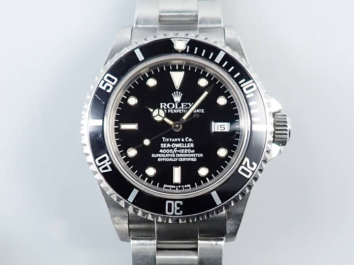 ロレックス シードゥエラー Ref.16600 ステンレススチール ブラック文字盤