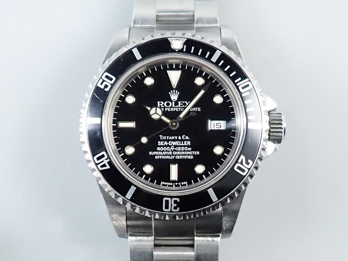 ロレックス シードゥエラー Ref.16600 ブラック文字盤 中古 T44587UR